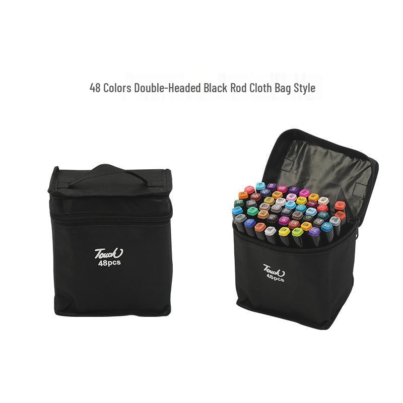 Набор двухсторонних маркеров на спиртовой основе для детей - Цветные акварельные ручки для рисования