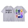 New KATSEYE printed T-shirt men's and women's casual T-shirt high-quality short sleeves