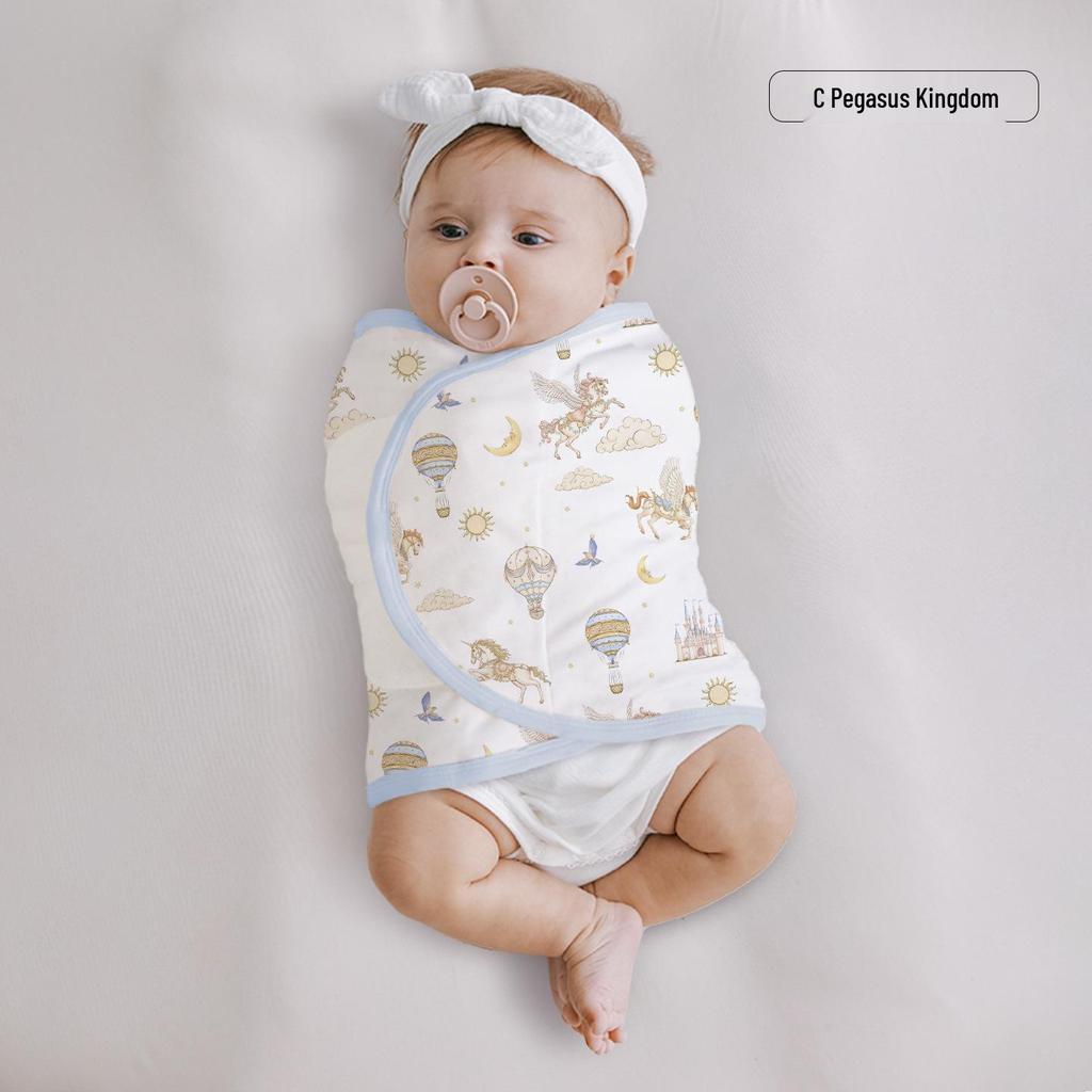 Пеленка Hert Baby: Хлопковый пеленальный мешок от испуга для новорожденных, для использования в любое время года