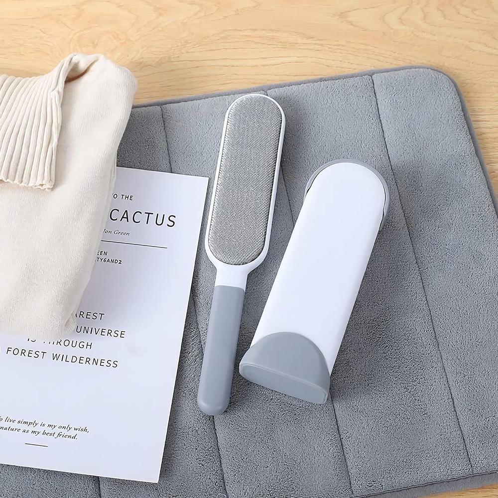 Щетка для удаления ворса с самоочищающейся основой, портативная щетка для удаления шерсти у собак и кошек, чистка одежды, диванов, автомобильных сидений