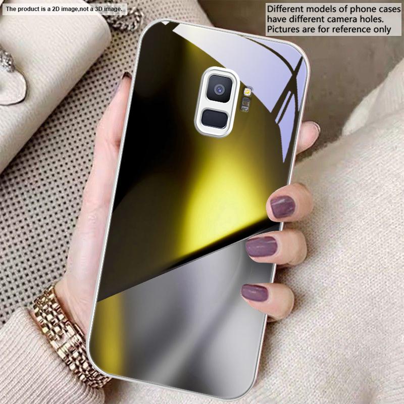 Загадочный цвет и свет Для Samsung S26 S22 S8 9 10 S20 Ultra S21 Pro S22 Plus S23 FE S24Ultra S25 Edge S24+ Стеклянный Чехол для Телефона