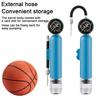 Мини-баскетбольный насос с манометром Премиум-шаровой насос двойного действия Футбольный воздушный насос для футбола