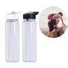 Convenient Leakproof Sports Water Bottle With Bpa Free Straw And Portable Handle