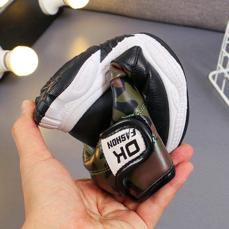 Зимние высокие ботинки для девочек, детская хлопковая обувь, спортивная обувь, водонепроницаемая, плюс бархат, теплая, сверхлегкая, для мальчиков, зимняя спортивная обувь