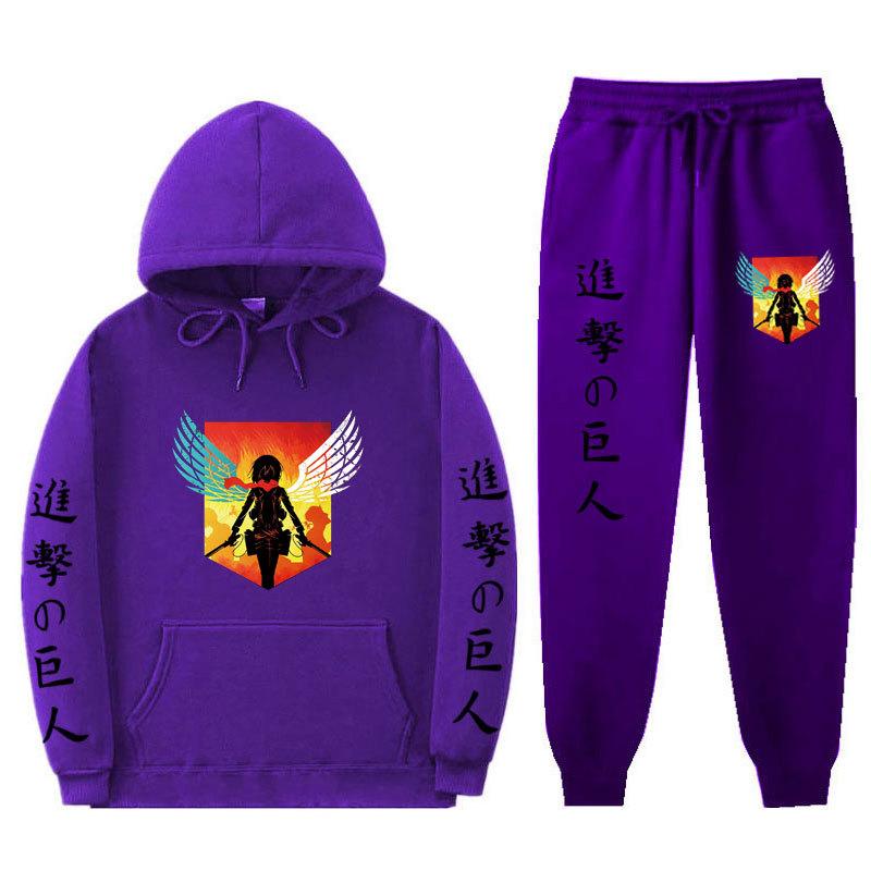 2023 осенне-зимний комплект с капюшоном, толстовка с принтом для мужчин и женщин, унисекс, оверсайз, модные повседневные брюки с длинными рукавами, костюм, одежда