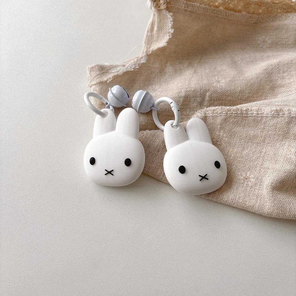 Miffy AirTag Tracker Protective Case Creative Keychain Pet Anti-Lost Tracker Protective Case Daily Decoration Cartoon Charm