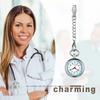 Lancardo Watch Nurse Short Chain Watch Analog Pocket Watch Clip Amazon Keychain Watch Waterproof Nurse Watch Pulse Measurement Scale Pocket Watch