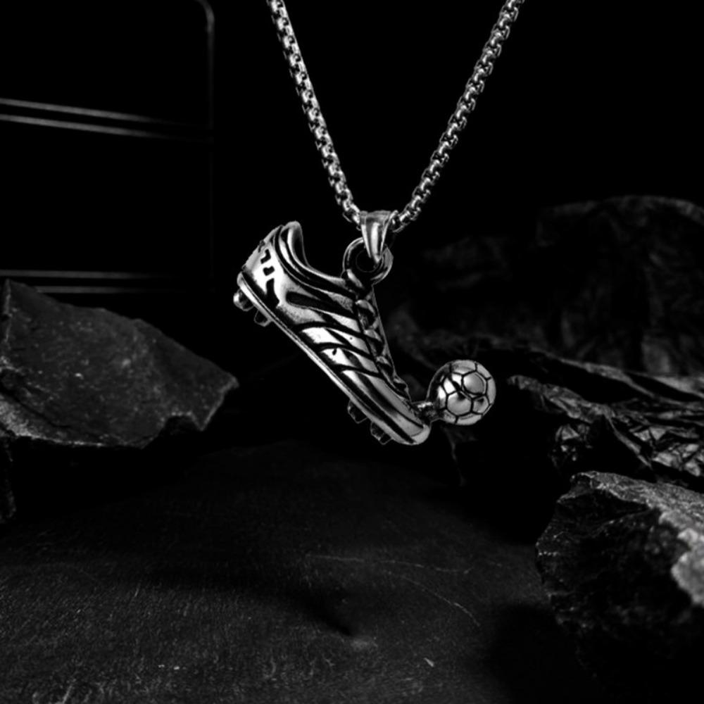 Sports shoes football necklace jewelry men's necklace pendant 3