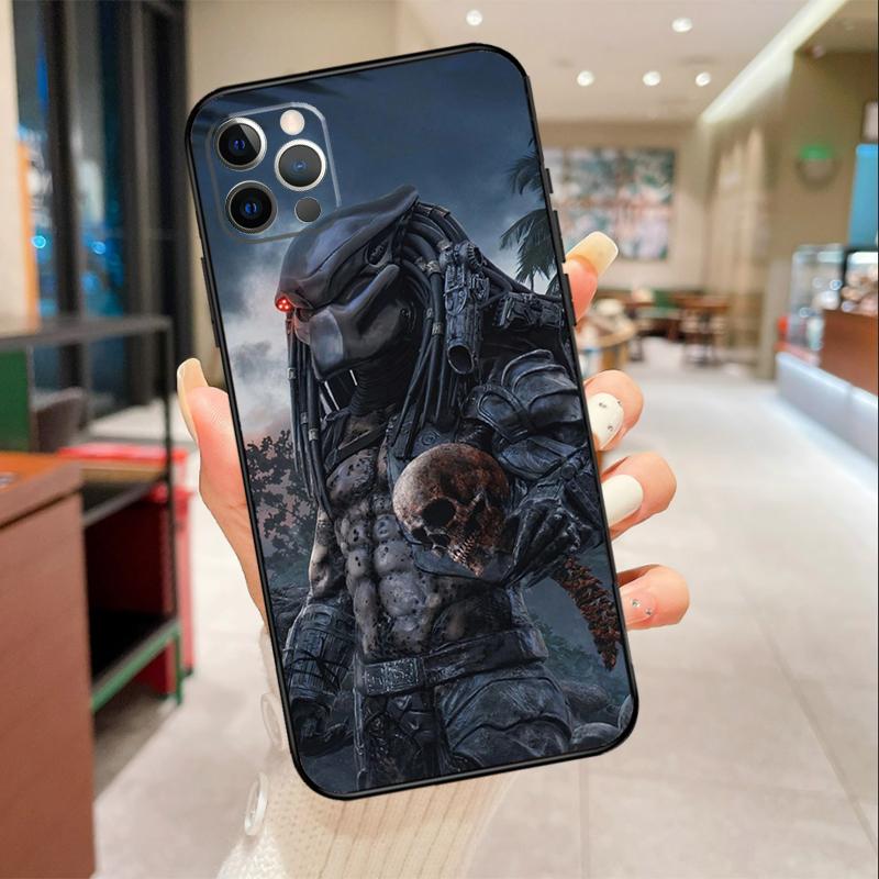 Чехол для телефона Alien Vs Predator для iPhone 17 Air 16 14 13 11 15 Pro Max mini 15 16 Plus 16e Защитный чехол