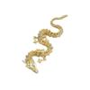 Dragon Copper Movement Design Brass Craft Desktop Ornament Dragon 3D Gold Dragon with Beard Zodiac Dragon Ornament Dragon Prosperous Business Increase