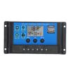 10A 12V 24V 2-сторонний МОП-контроллер солнечной зарядки Контроллер солнечной панели ШИМ 3-ступенчатый регулятор батареи