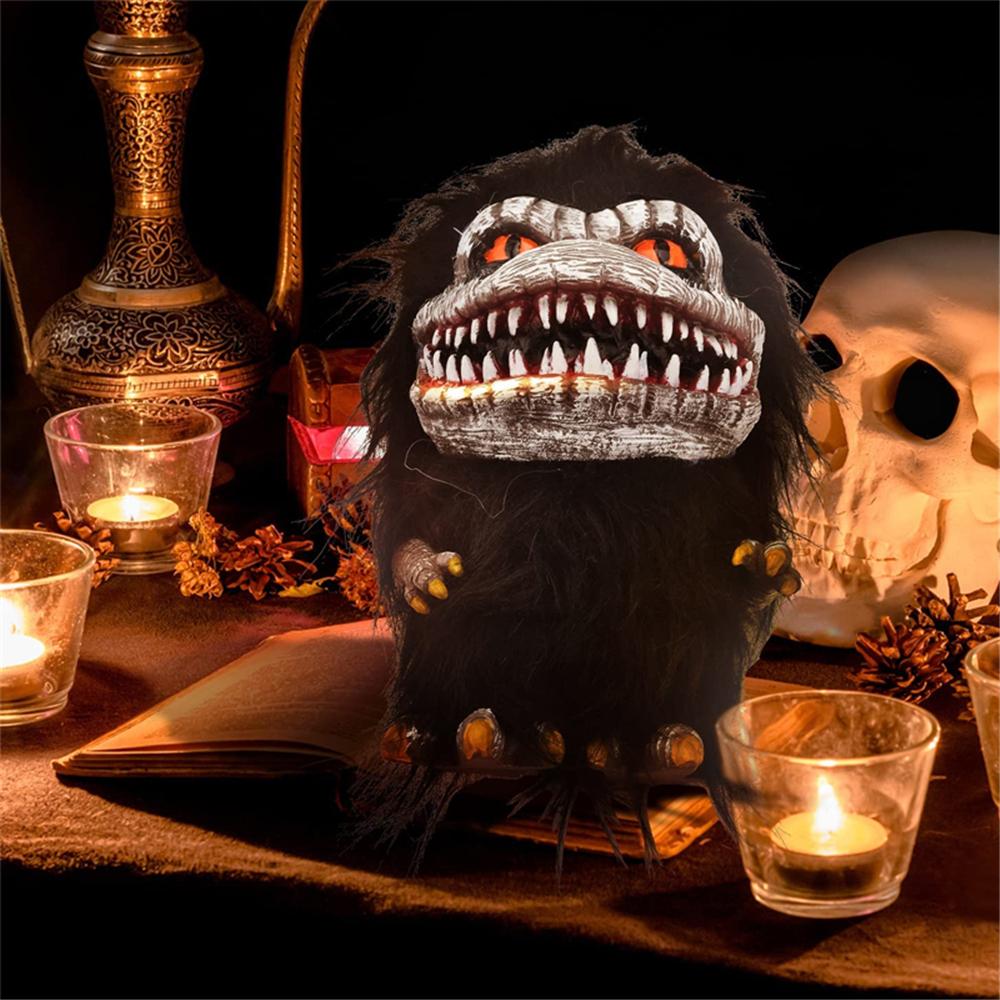 Хэллоуин Мягкие игрушки Плюшевая кукла Жуткий реквизит Готическая плюшевая игрушка Милый Креативный Калико Животное Монстр Игрушки Фигурка Украшение Подарки