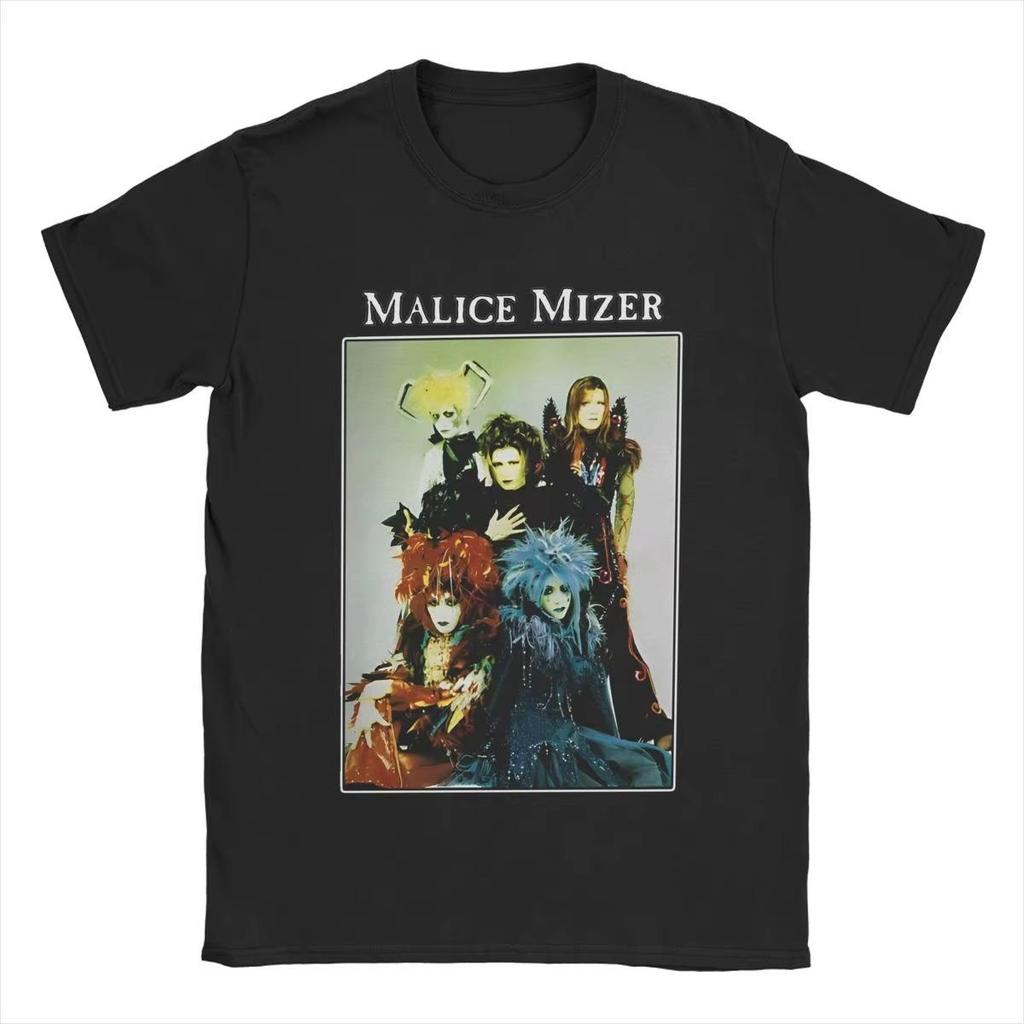 Футболки с изображением певца группы Malice Mizer, мужские 100% винтажные футболки с круглым вырезом, футболки с изображением рок-музыкантов, товары с коротким рукавом 4XL 5XL 6XL