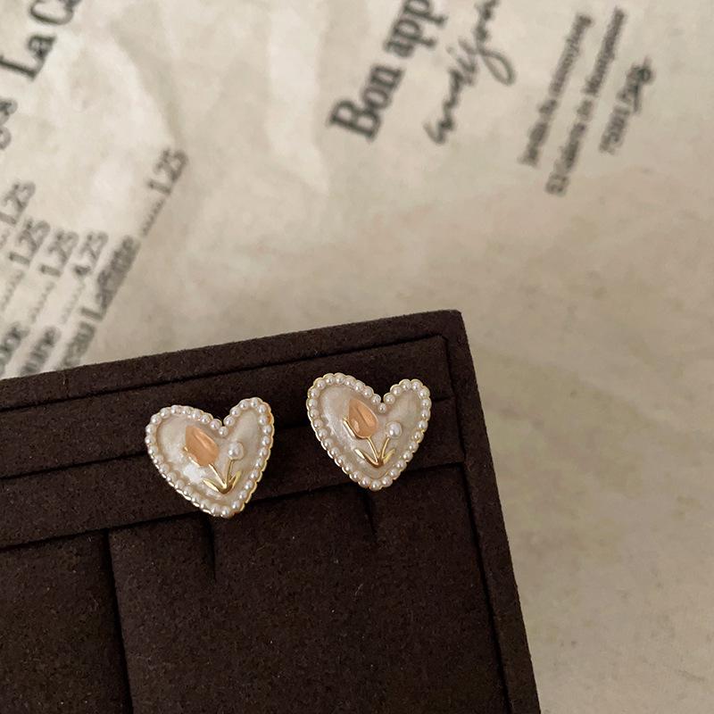 Элегантные серьги-капли в виде тюльпанов - Высококлассный модный тренд для женщин