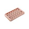 3D Round Ice Cube Tray With Lid Plastic Diamond Style Mold Refrigerator Spherical DIY Moulds Ball Maker Kitchen Tools