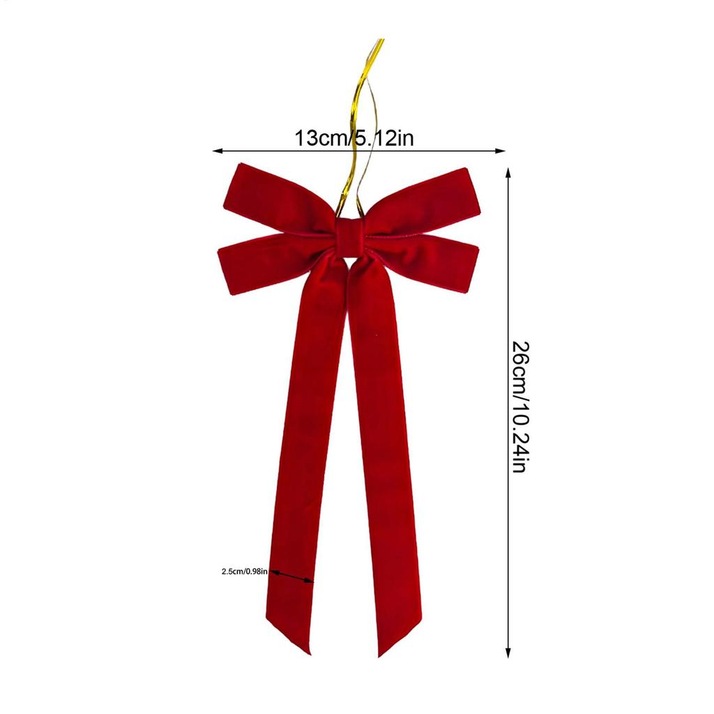Bows For Christmas Tree 12 Pieces Red Large Large Bows Christmas Tree Decorations For Holiday Bedroom Living Room Garland Wall
