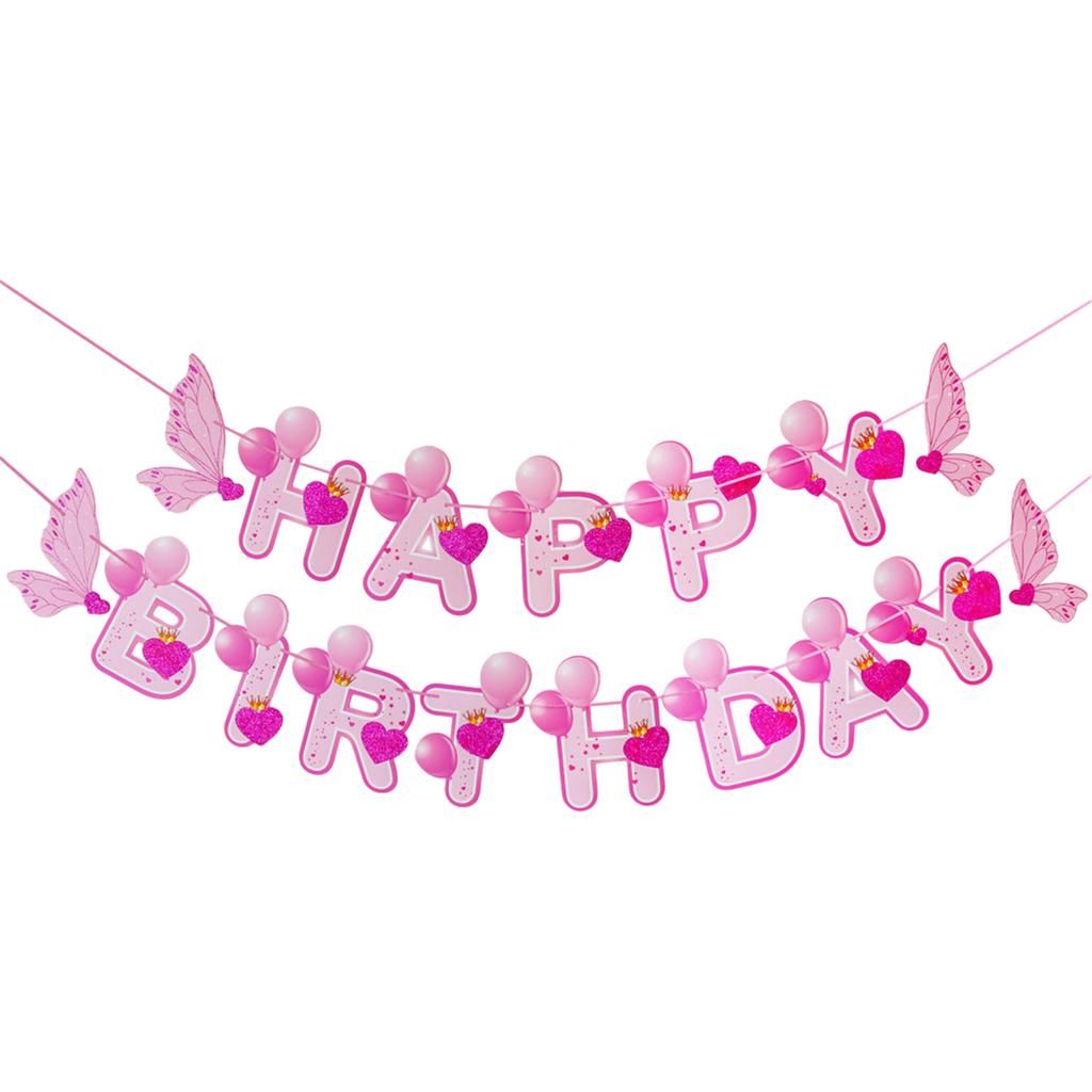 Баннер с днем рождения Украшения с днем рождения Знак с днем рождения Баннер на день рождения для вечеринки по случаю дня рождения