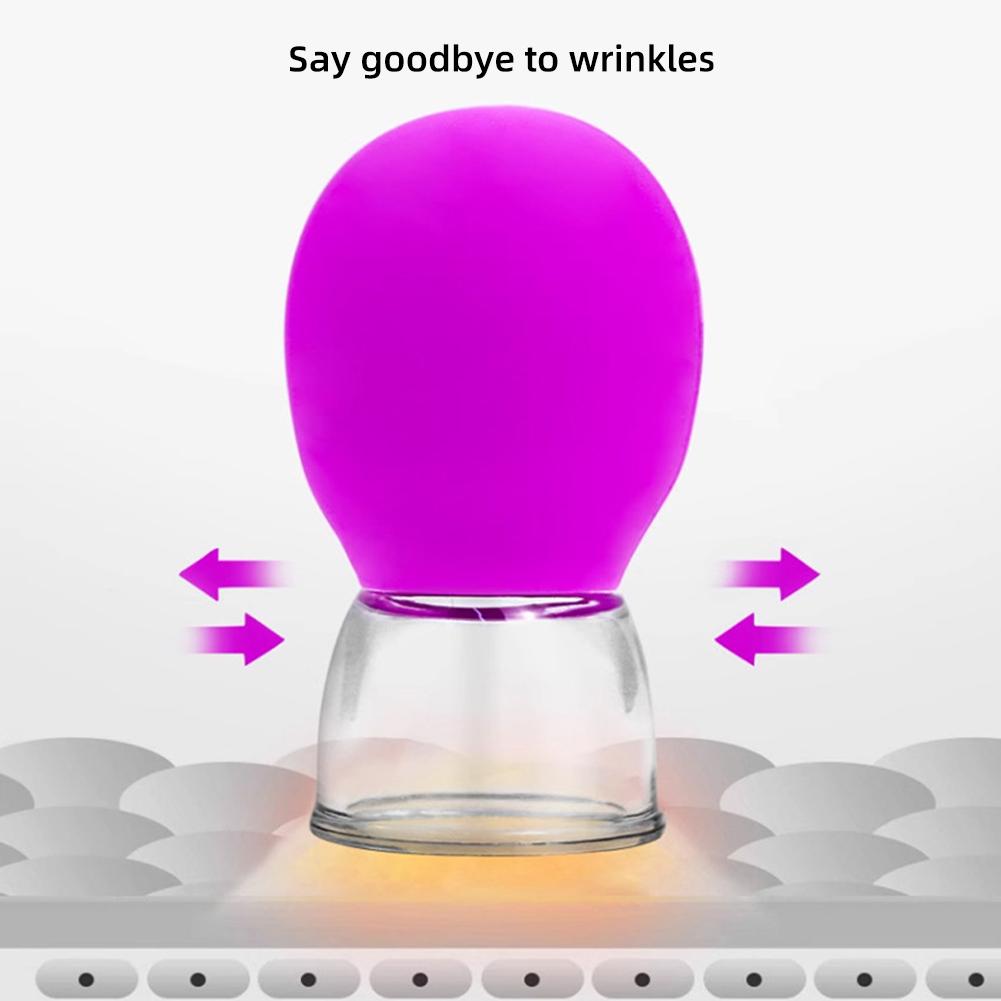 Силиконовый аппарат для лица, Многофункциональный вакуумный аппарат с отрицательным давлением, Инструмент для подтяжки кожи гуаша