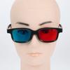 Черная оправа Красно-синие 3D-очки Домашний кинотеатр Эффект погружения для объемного анаглифного фильма Игры DVD Видео Подарочные очки Руб
