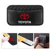 Leather Car Storage Pocket Seat Back/Door/Center Console Organizer for Toyotas TRD Autocollant Pegatina RAV4 Avensis Yaris Reiz