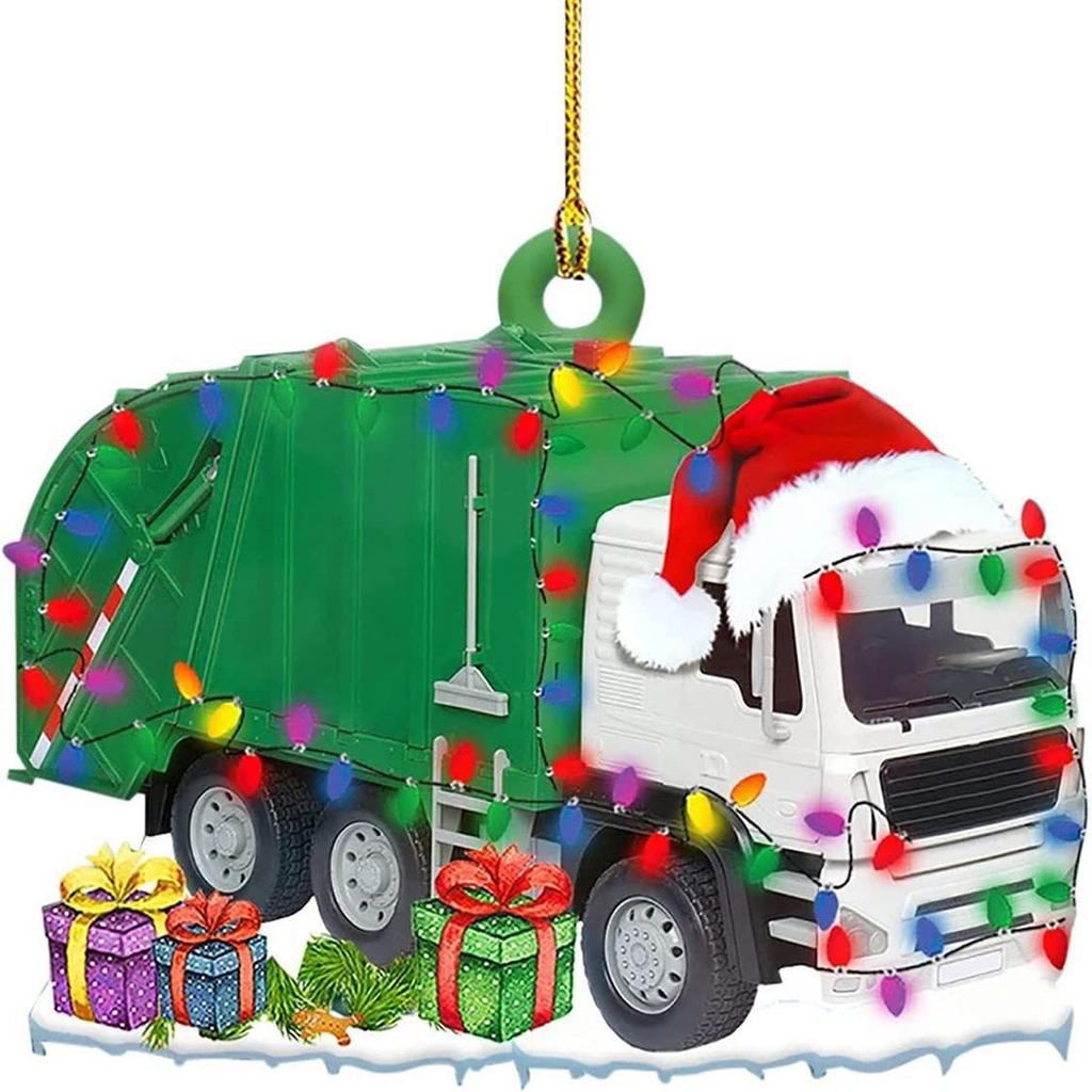 Рождественская елка подвесная книга акриловое украшение