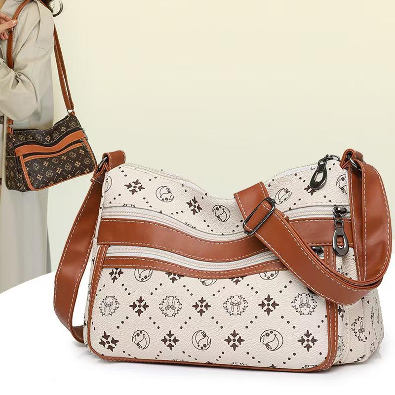 Женская модель женская сумка через плечо большой емкости модная для путешествий для женщин среднего и пожилого возраста