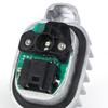 Белый светодиодный модуль фары Ангельские глазки DRL 63117428425 7428425 для BMW 1 серии F20 F21 LCI 2014- Дневные ходовые огни