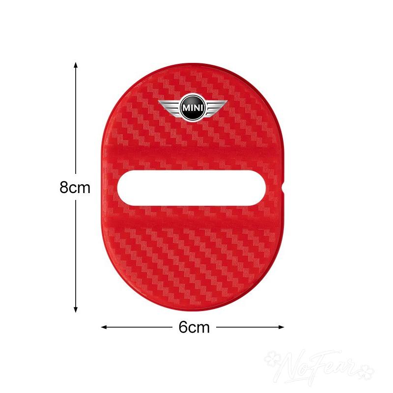 Car Styling Door Lock Protective Cover Anti Rust For BMW Mini Cooper Countryman Clubman R55 R56 R60 F54 F55 F56 F60 Car stickers