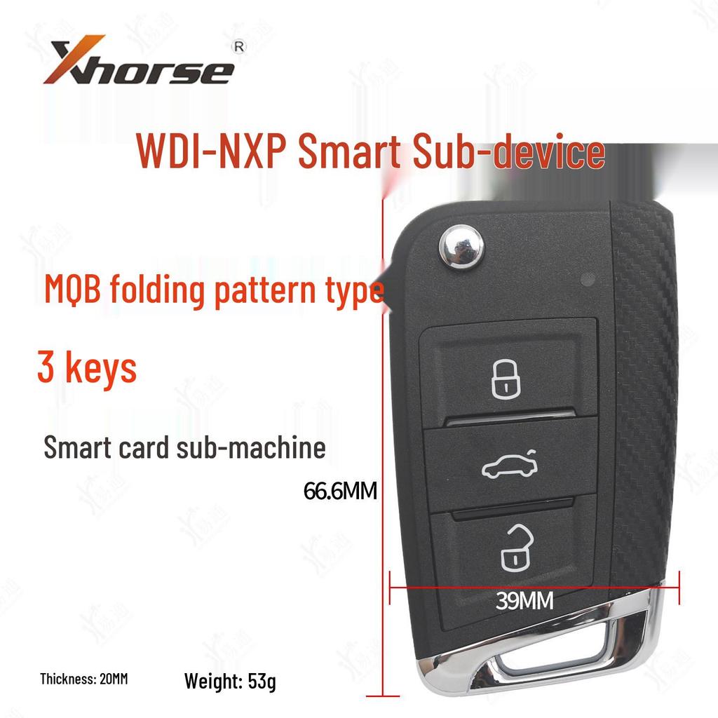 VVDI-NXP Дополнительный ключ для Volkswagen Golf 7 MQB Складной Тип Генерация Умной Карты