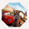 1pc Lightning McQueen,Tow Mater Automatic Folding Umbrella: Compact 8-Bone Design Cartoon Outdoor Travel Companion, Business Umbrella, Chris