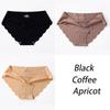 3PCS/Set Seamless Silk Women's Panties Briefs Women Underwear Female Underpants Comfortable Silk Panty Sexy Woman Lingerie M-XL