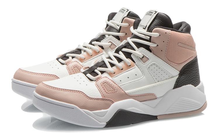 Li Ning Комфортная амортизация Нескользящая Износостойкая Дышащая Легкая Высокие AGBR084-2