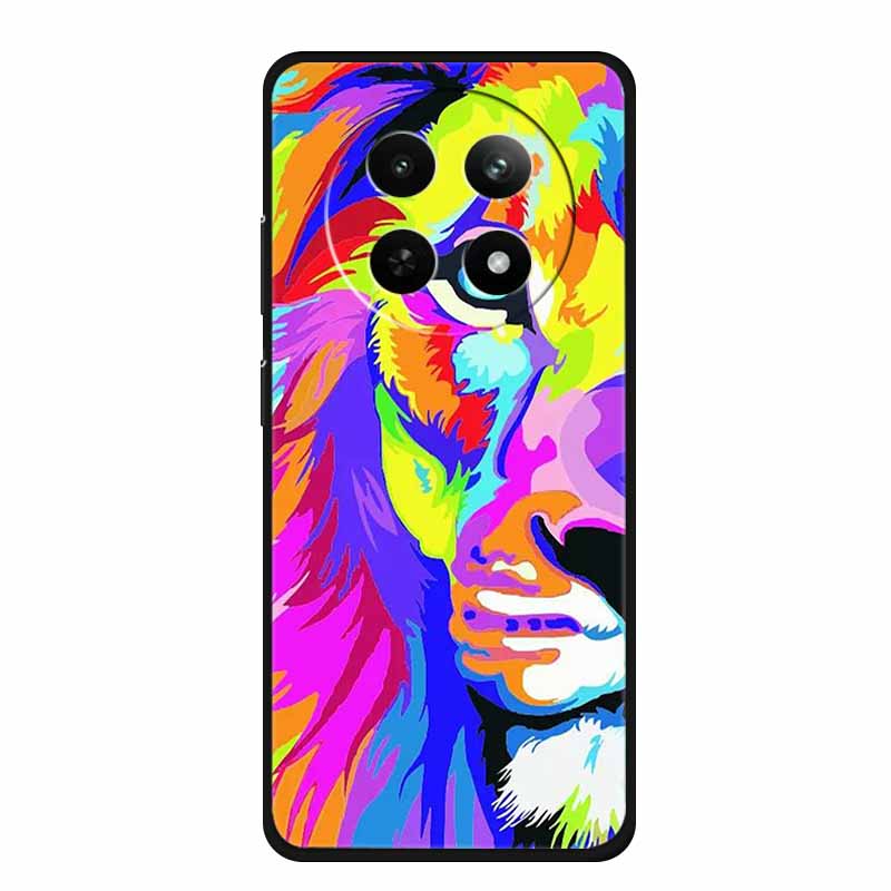 Чехол для Realme 13+ Роскошные мягкие силиконовые чехлы из ТПУ для OPPO Realme 13 Plus 5G Realme13+ Ударопрочный защитный чехол Fundas