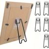 5pcs Adjustable Picture Frame Easel Brackets - Self-Adhesive,Suitable for for 7.09 To 10.24 Inch Frames, Ideal for Displaying Artwork and Photos