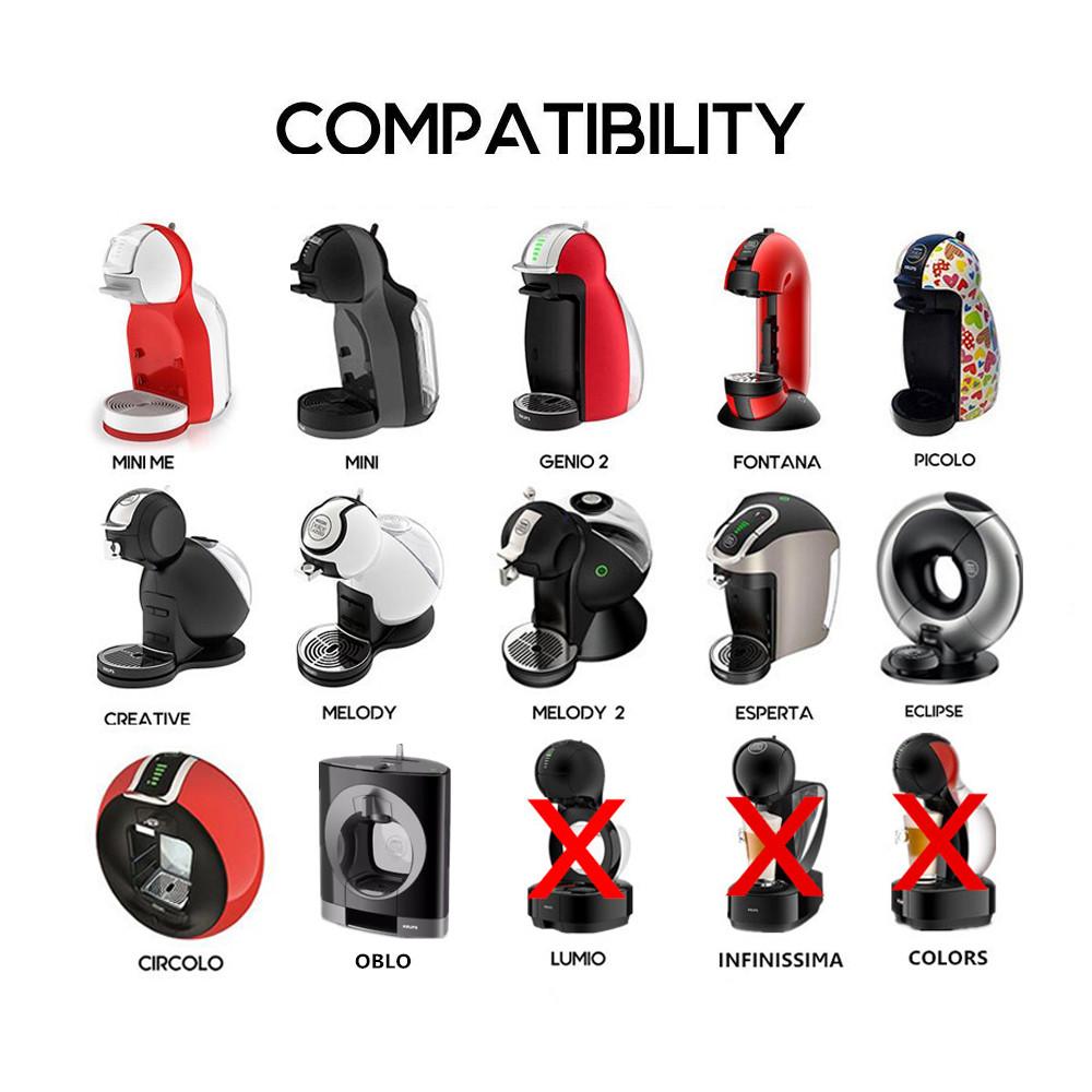 Многоразовые капсулы для кофе и молочной пены для Nescafe Dolce Gusto, многоразовый кофейный фильтр, аппарат для приготовления латте