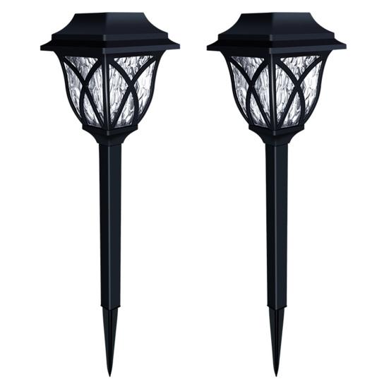 Практичные солнечные лампы для дорожек. Простая установка. Устойчивость к атмосферным воздействиям.