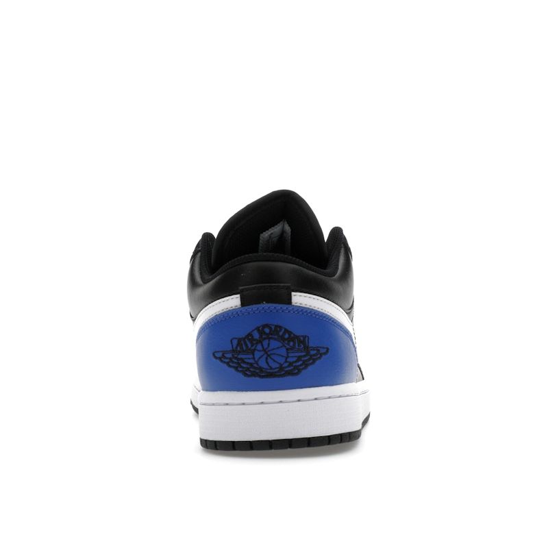 Air Jordan 1 Low Black Royal Toe Unisex Sneakers White Game-Royal 553558-042