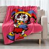 The Amazing Digital Circus Theme Printed Blanket - Perfect for Couch, Bed, Travel & Outdoor Use | Machine Washable, Cozy & Durable.