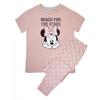 Girls Reach For The Stars Minnie Mouse Short-Sleeved Long Pyjama Set