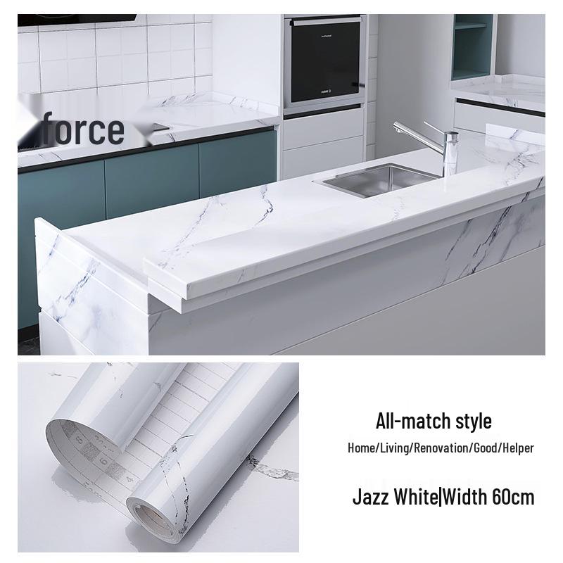 Самоклеящиеся водонепроницаемые утолщенные наклейки для плитки на стену и столешницу для кухни и домашнего декора