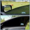 1Roll 50x3m Black Car Window Tint Film Glass Sticker VLT 5%-50% Sun Shade Window Tinting Solar UV Protection Foils Sticker Films