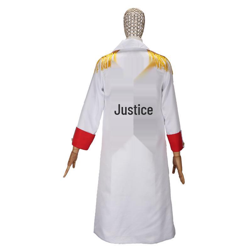 Косплей костюм Адмирала Гарпа из One Piece - Полный комплект Плащ, вдохновленный дедушкой Луффи