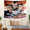 Personalized Name GTA Tapestry, Wall Hanging Tapestry, Pattern Tapestry for Dorm Bedroom Living Room Wall Art Photography Backdrop