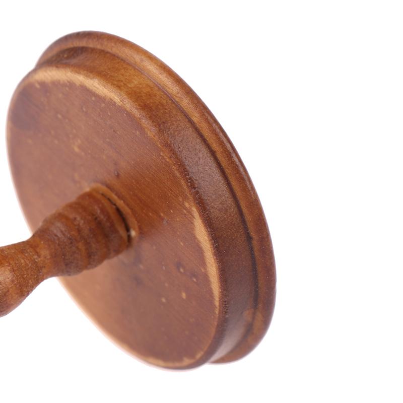 1/12 кукольный домик сад/комната декор деревянный миниатюрный круглый журнальный столик детские игрушки