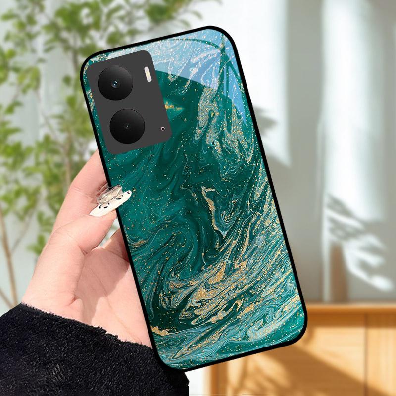 Для Realme P3 5G Чехол Закаленное Стекло Задняя Крышка Ударопрочный Жесткий ПК Оболочка Корпус Для Realme P 3 RealmeP3 5G Бампер Funda Coque