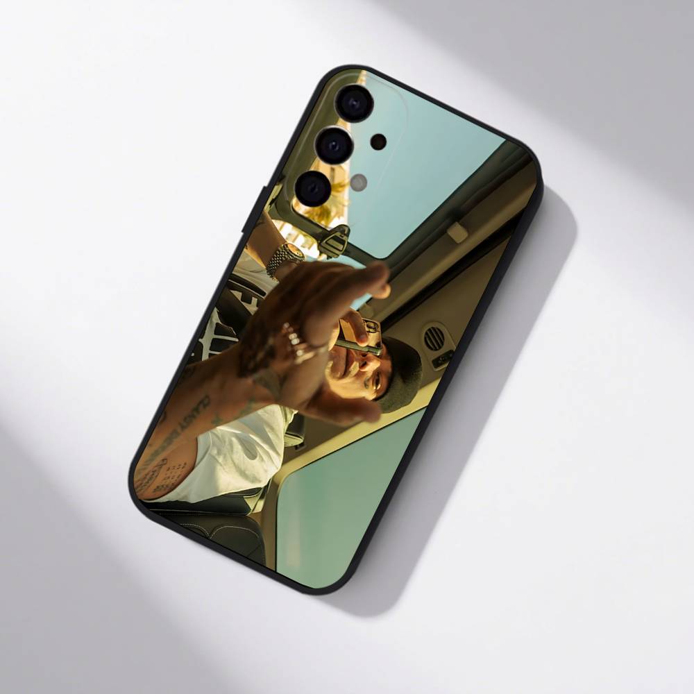 Рэпер AMERI D-DUKI Для Samsung S25,S24,S21,S22,S23,S30,Ultra,S20,Plus,Fe,Lite,5G Черный Чехол для Телефона