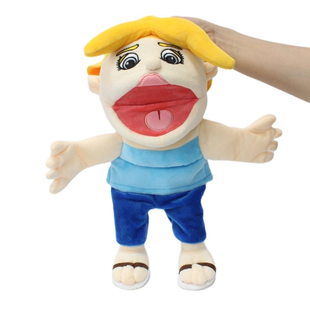 Cuddly Jeffy Character Plush Hand Puppet Creative Toy For Engaging Playtime