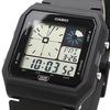 CASIO Стандартные Аналогово-Цифровые Часы LF-20W-1A Унисекс Черные Зарубежная Модель