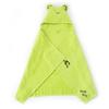 Детские банные полотенца с капюшоном Milk&Moo Cacha Frog, 100% хлопок, унисекс, 27,5x47 дюймов