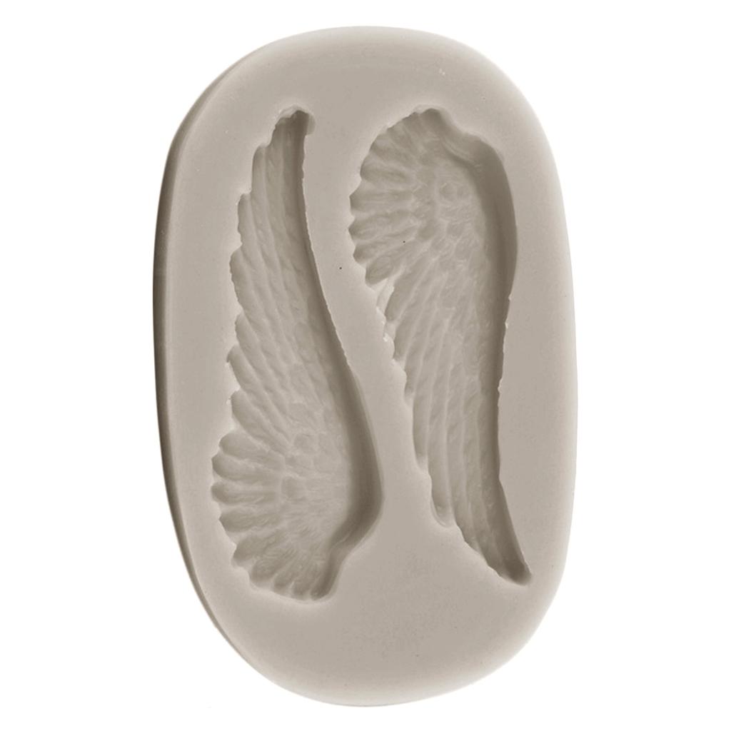 Крылья ангела, силиконовые формы для помадки для украшения торта, топпер для кексов, конфеты, шоколадная жвачка, паста, формы из полимерной глины